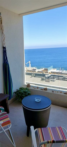 Depto Tipo Loft Con Vista Directa Al Mar , Concón