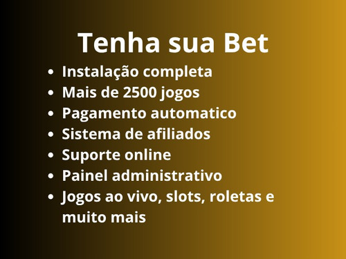 Script Cassino + Api De Jogos + Codígo Fonte E Instalação