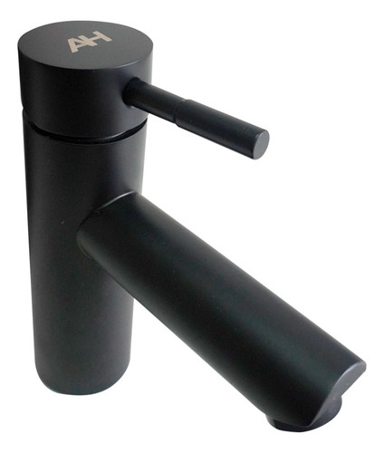 Griferia Monocomando De Mesada Ah Home Acero Inoxidable Ah14 Negro
