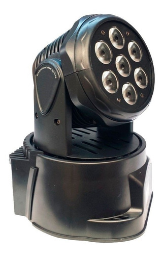 Luz Cabezal Movil Led Bola 7x10w Dmx Profesional