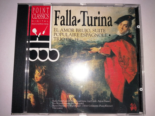 Falla Turina Amor Brujo Point Classics Cd Aleman 1994 Mdisk