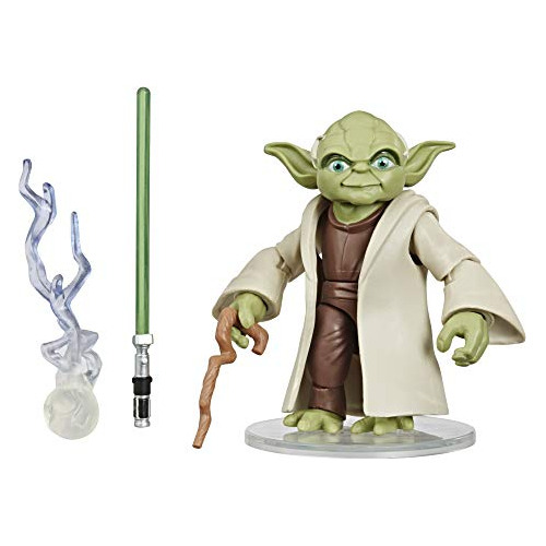 Figura De Acción Star Wars Galaxy Of Adventures Yoda 12 Cm