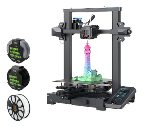 Impresora 3d Creality Ender 3 V2 Neo Dytkit Fdm + 3 Kg Fil.