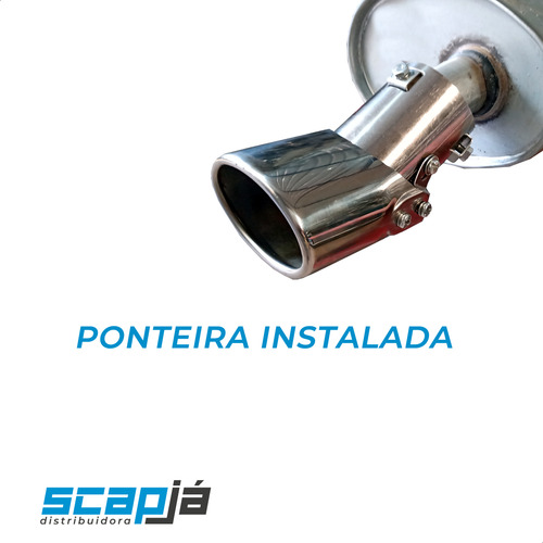 Kit Escap Abafador + Traseiro + Ponteira Siena 1.6 16v 97 98