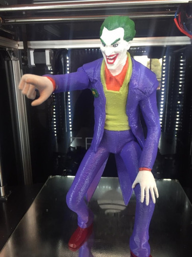Joker Guason De Batman 35cm De Alto Pintado Impresion 3d