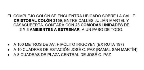 Imagen 7 de 8 de Departamento - Jose Clemente Paz