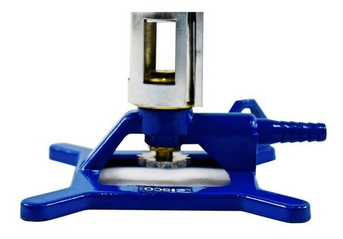 Mechero Fisher Alta Temperatura Btu 1900-3100 Eisco Color Azul Con Plateado