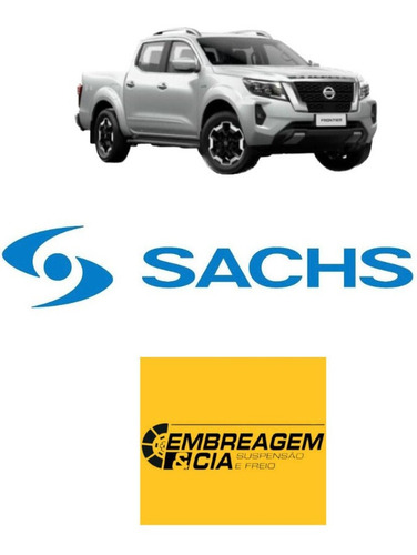 Kit Embreagem Frontier 2.5 2007 2008 2009 2010 2011 Sachs