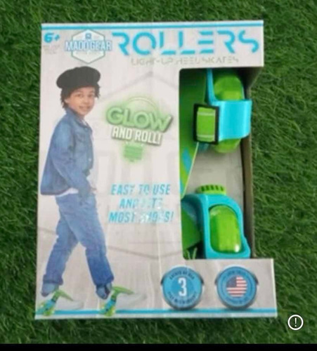 Imagen 1 de 3 de Ruedas Ajustables Al Calzado Tipo Patines