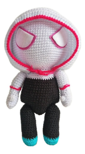 Spider Gwen Amigurumi Tejido Mora Morada