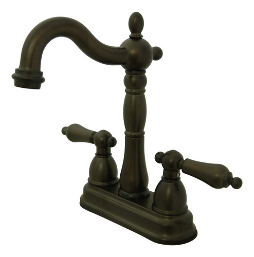 Grifo Bar Kingston Brass Kb1495al, Alcance De 4-3/4 Pulgadas