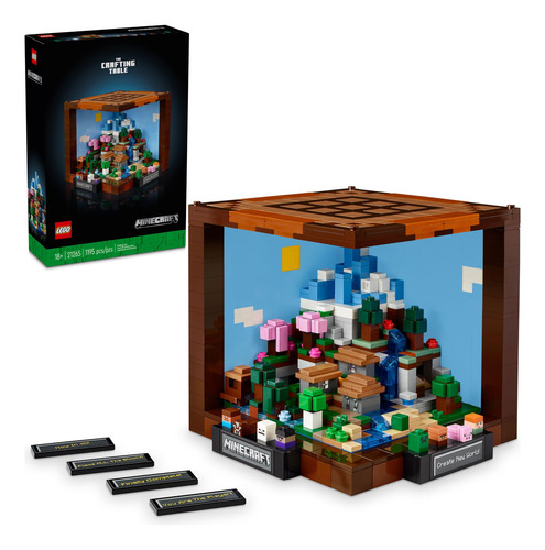 Set De Construcción Lego Minecraft The Crafting Table 21265