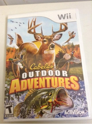 Juego Wii Cabelas Outdoor Adventures Fisico Palermo Envios