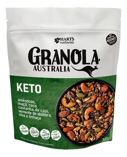Granola Australia Keto Low Carb Original Harts - 300g