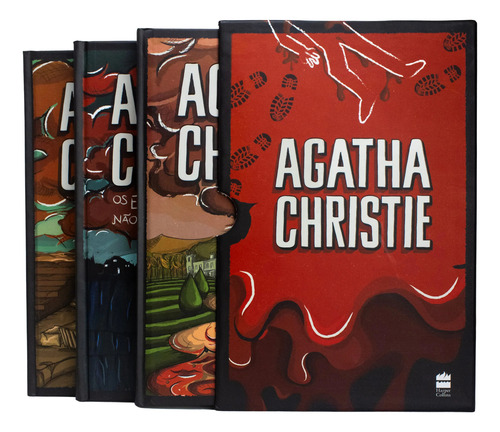 Box De Livros 2 Agatha Christie Com Morte Na Mesopotâmia, Os Elefantes Não Esquecem E A Mansão Hollow Edição 1 Em Português 2019 Editora Harpercollins Brasil