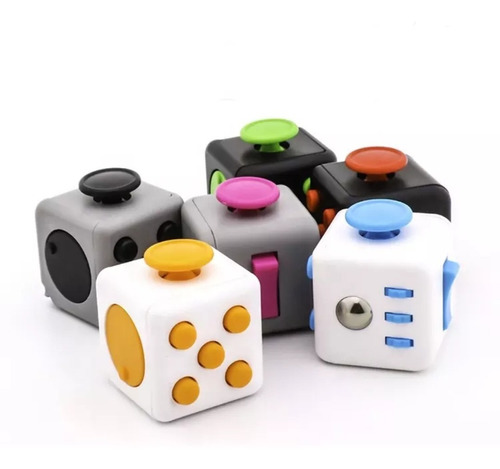 Fidget Cube Antiestrés Con 6 Funciones, Juguete Estrés