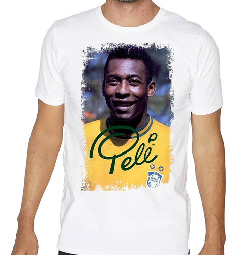 Polera Pelé O Rei Futbol