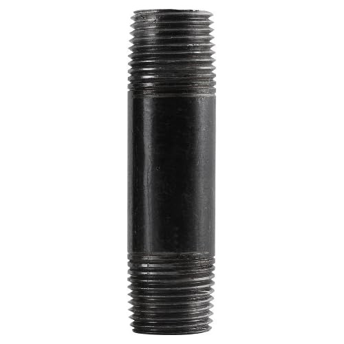 Tubería Galvanizada 1x8 De 302, 1  X 8 , Negro