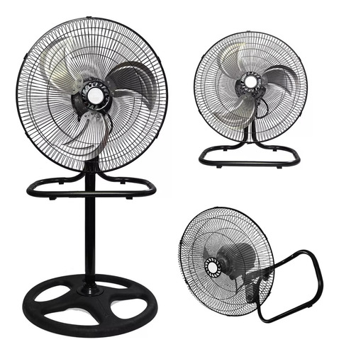 Ventilador Pedestal De Alta Velocidad 3 En 1 Afer 18 