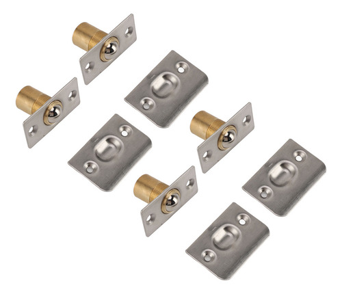 Muelle Ajustable De Latón Macizo Para Puerta, 4 Piezas