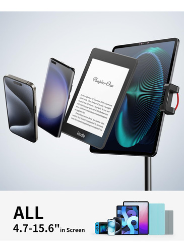 Suporte Para Tablet Saiji Com Altura Ajustável 4,7-15,6
