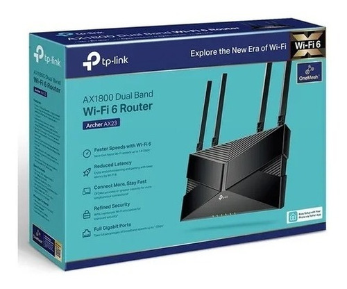 Router Tp-link Archer Ax23 Wifi 6 Ax1800 Gigabit 4 Antenas