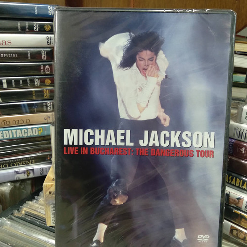 Michael Jackson Dvd Live In Bucharest The Dangerous Tour (Usado)