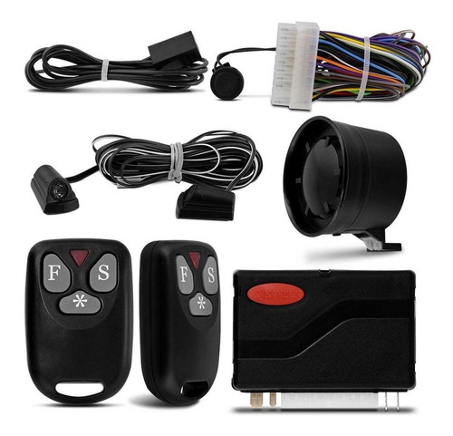 Imagem 2 de 4 de Alarme Automotivo Sistec Sxt986 Universal C/ 2 Controles