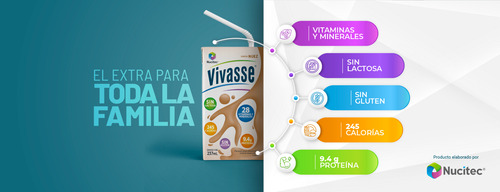 Nucitec Vivasse - Dieta Polimérica 237 Ml 27 Pz