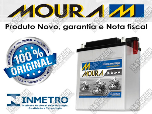 Bateria Moura 7ah Xt 225 Tdm 225 Sahara