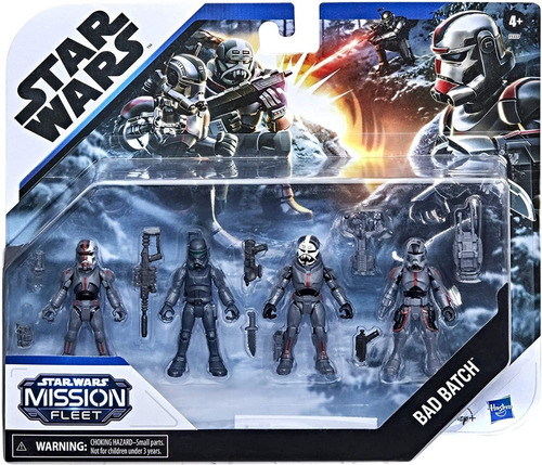 Mission Fleet Bad Batch Star Wars Hunter Wrecker Echo Crossh