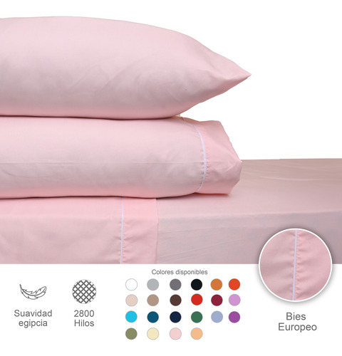 Sábanas Queen Size 2800 Hilos Suave Premium Lisa Soft Nature