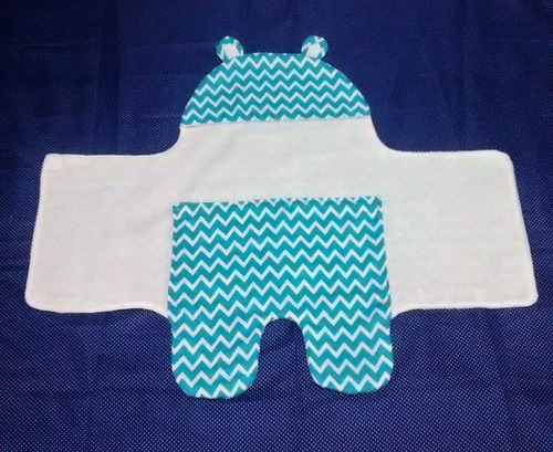 Nanas Nana Nidos Sobres Porta Bebes Tela Polar Oso