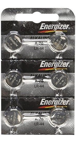 Pack De 6 Baterías De Botón Energizer Lr44 1.5v.