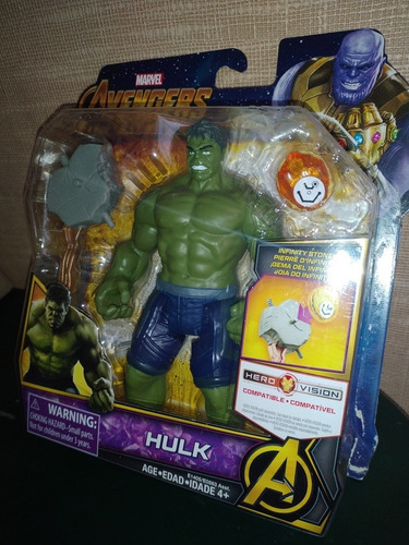 Hulk Avengers Infinity War Hasbro Figura Original Abierto (Usado)