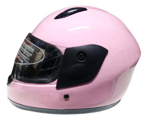 Casco De Moto Para Niñas En Rosa Palo