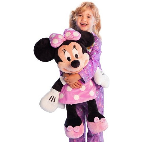 Disney Store Largejumbo 27 Minnie Mouse Peluche De Peluche D