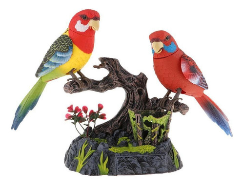 Loros Eléctricos Con Control De Voz, Pájaros Que Cantan