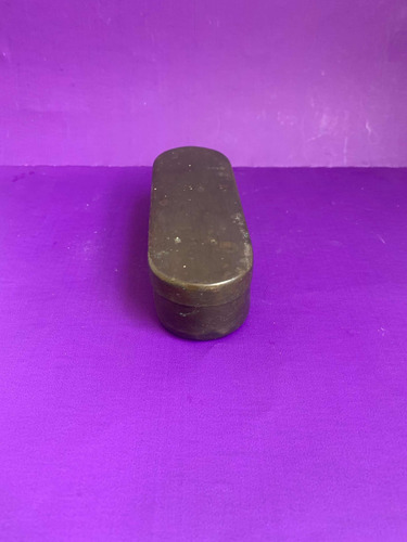 Antigua Caja Bronce Para Jeringa (Usado)