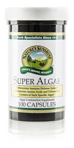 Super Algae (100 Caps) Hecho En Ee.uu.