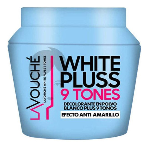 Polvo Decolorante Lavouche White Pluss Aclara 9 Tonos 500g