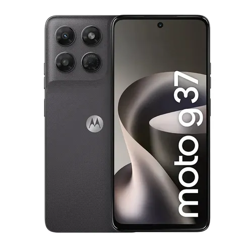 Smartphone Motorola Moto G37 5G - 128GB 4GB RAM + 8GB RAM Boost, Camera 50MP com editor magico, Bateria de 5200 mAh e tela 6.7" 120Hz, NFC - Grafite