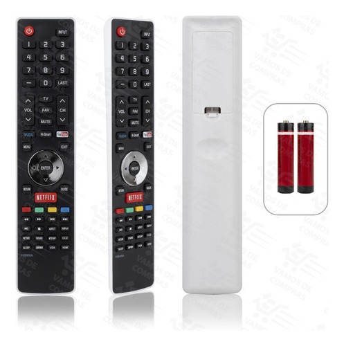 Control Remoto Compatible Con Hisense En-33925a Lcd Netflix