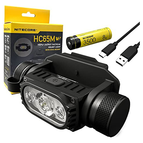 Luz De Casco Montable Hc65m V2 Nvg 1750 Lúmenes Baterã...