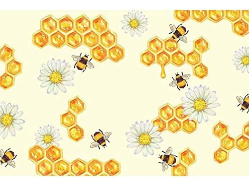Telón De Fondo Bee Theme 5x3ft Fotografía Telón De Fondo Swe