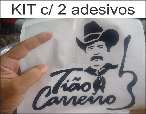 Adesivo Sertanejo Raiz Tião Carreiro