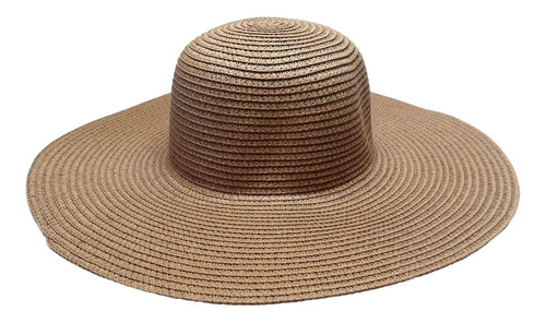 Imagem 3 de 6 de 10 Chapéu De Praia Feminino Liso Aba De 11 A 12 Cm Atacado