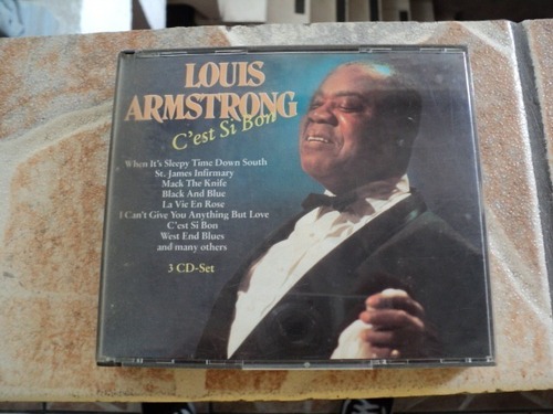 Box 3 Cd S Louis Armstrong C Est Si Bon Importado