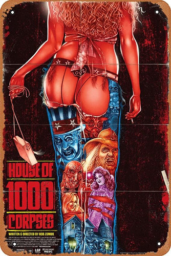 House Of 1000 Corpses (edición Variante) Póster De Película 