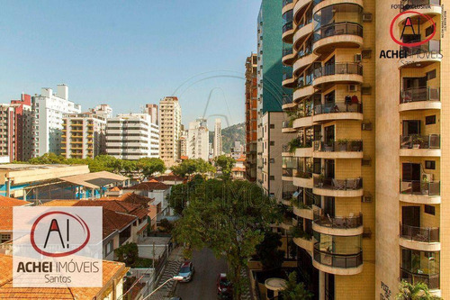 Imagem 28 de 28 de Apartamento Com 3 Dormitórios, Dependência Completa, Vaga Demarcada À Venda, 93 M² Por R$ 520.000 - Gonzaga - Santos/sp - Ap10663